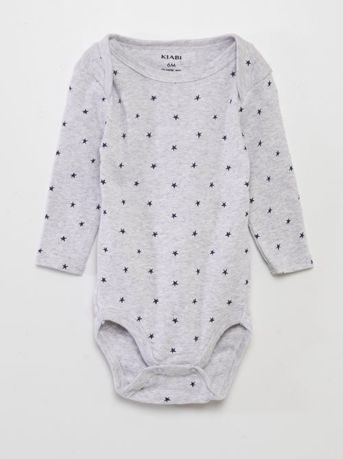 Lot de 3 bodies manches longues - Kiabi Lot de 3 bodies manches longues - Kiabi