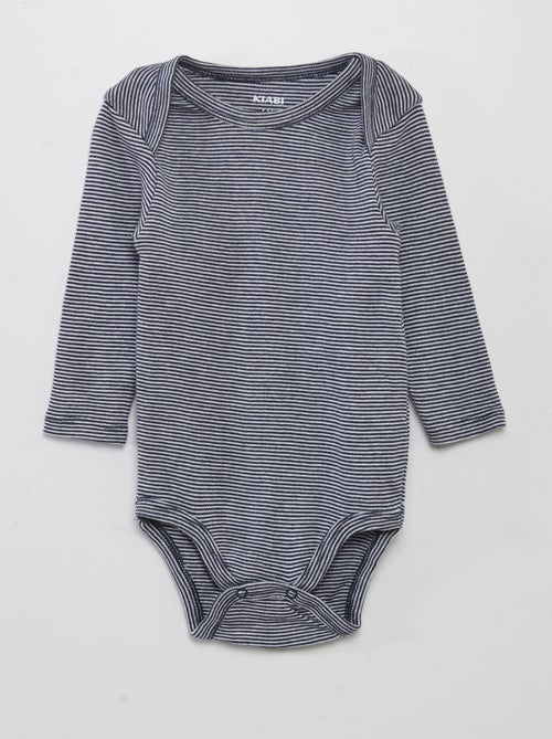 Lot de 3 bodies manches longues - Kiabi Lot de 3 bodies manches longues - Kiabi