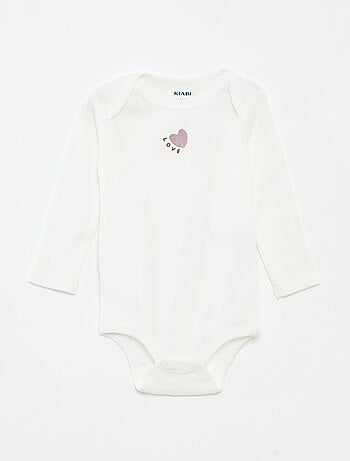 Lot de 3 bodies manches longues