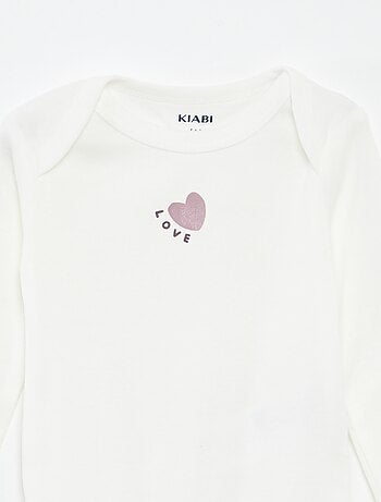 Lot de 3 bodies manches longues