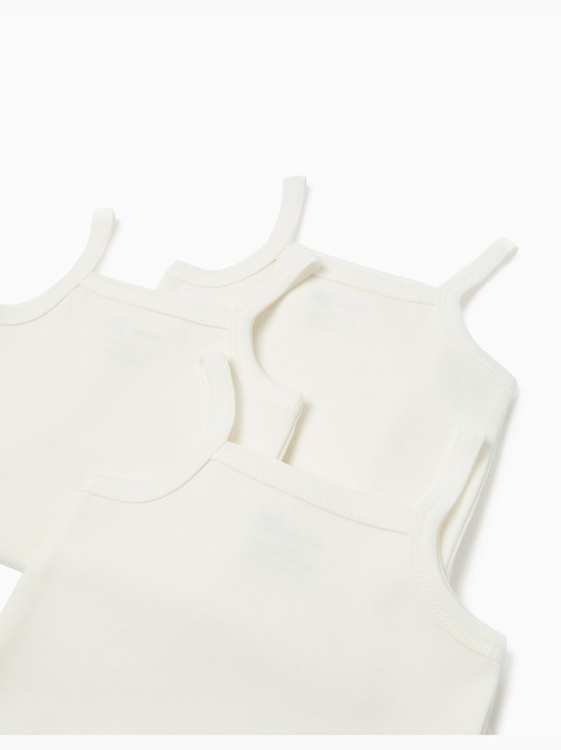 Lot de 3 bodies, MO Fashion Blanc - Kiabi