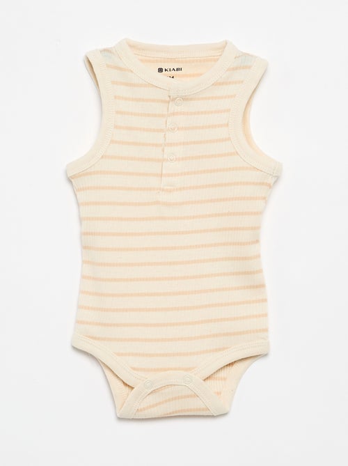 Lot de 3 bodies sans manches - Kiabi