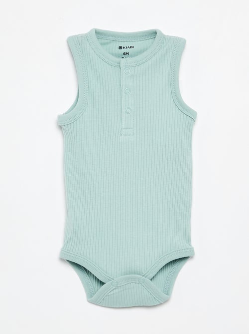 Lot de 3 bodies sans manches - Kiabi
