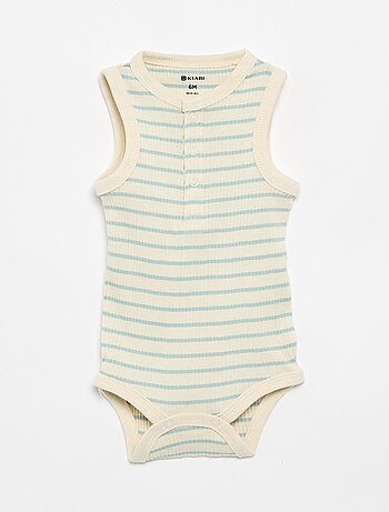 Lot de 3 bodies sans manches
