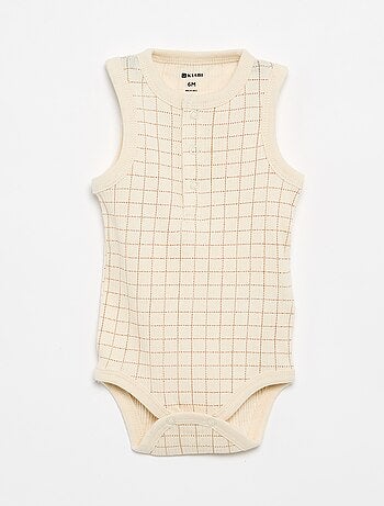 Lot de 3 bodies sans manches