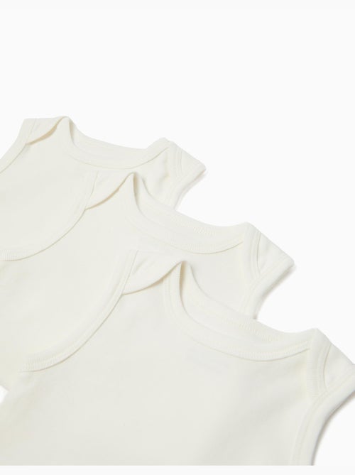 Lot de 3 bodies sans manches, MO Fashion - Kiabi Lot de 3 bodies sans manches, MO Fashion - Kiabi