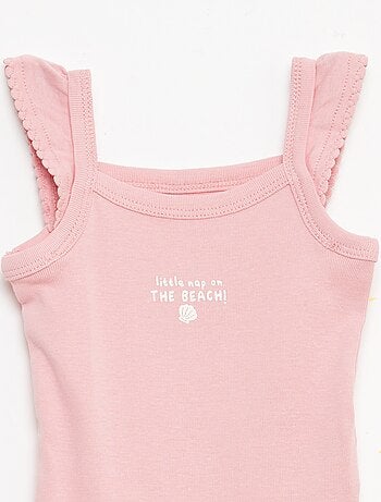 Lot de 3 bodies sans manches