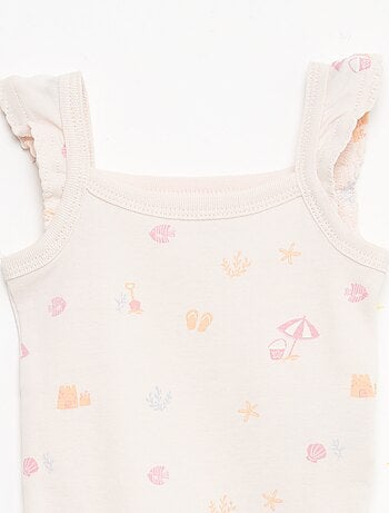 Lot de 3 bodies sans manches