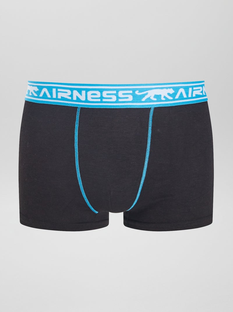 Lot de 3 boxers 'Airness' Noir - Kiabi