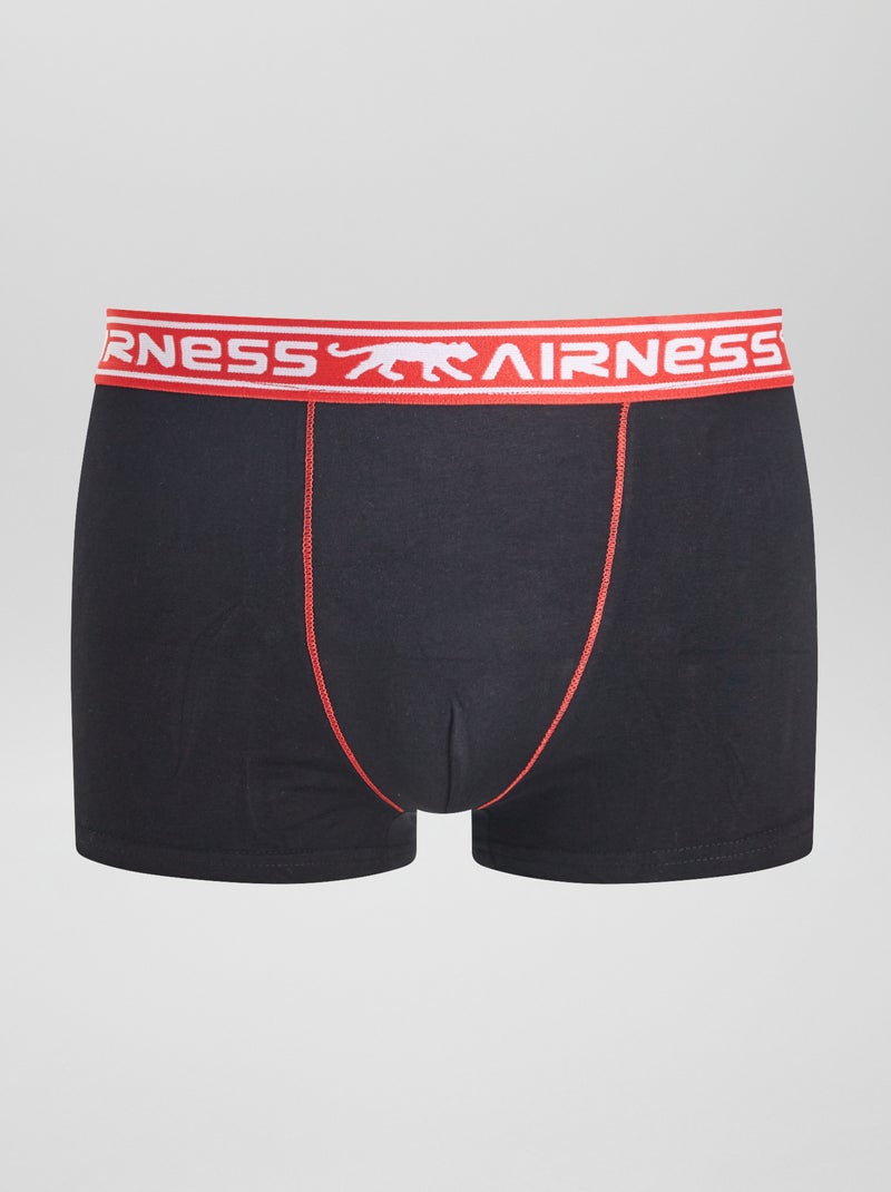 Lot de 3 boxers 'Airness' Noir - Kiabi