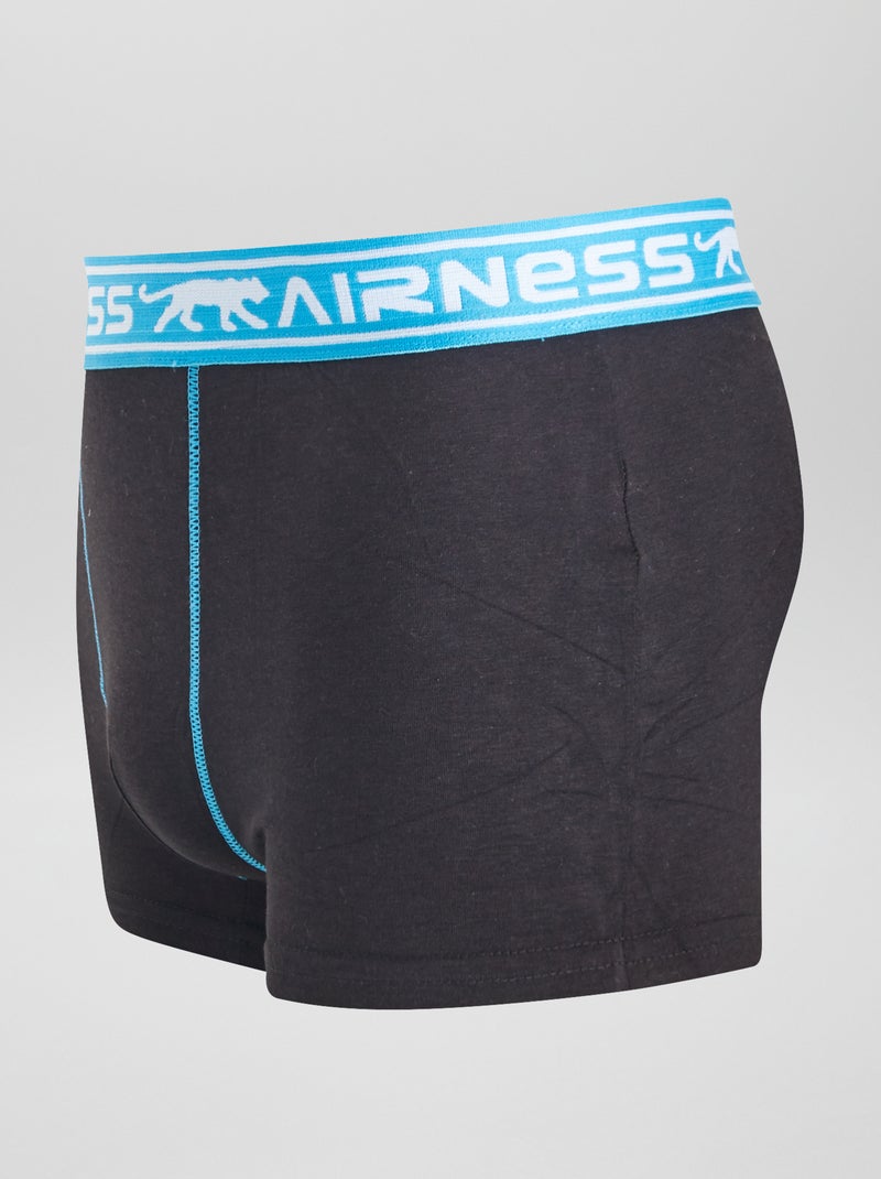 Lot de 3 boxers 'Airness' Noir - Kiabi
