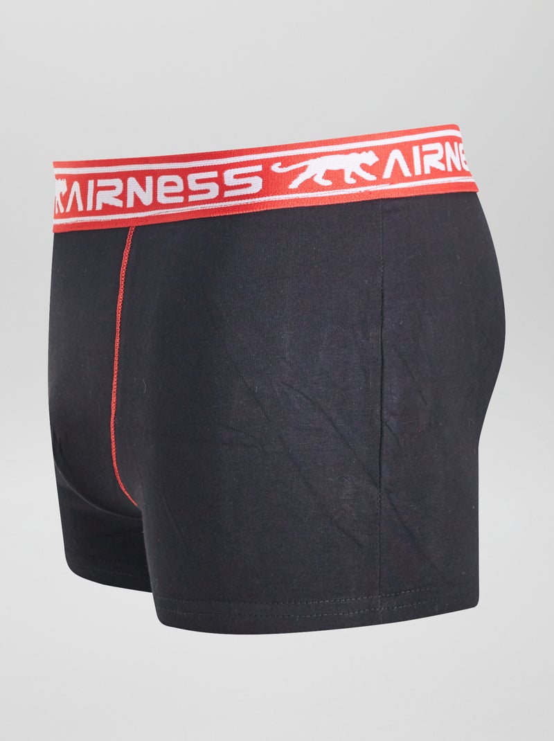 Lot de 3 boxers 'Airness' Noir - Kiabi