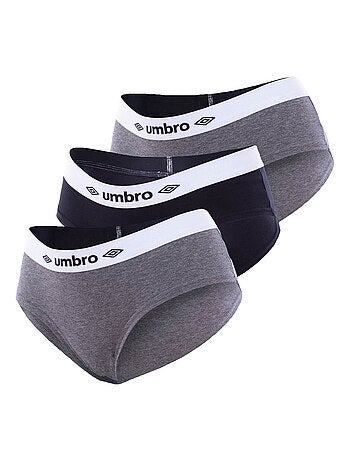 Lot de 3 boxers coton femme umbro