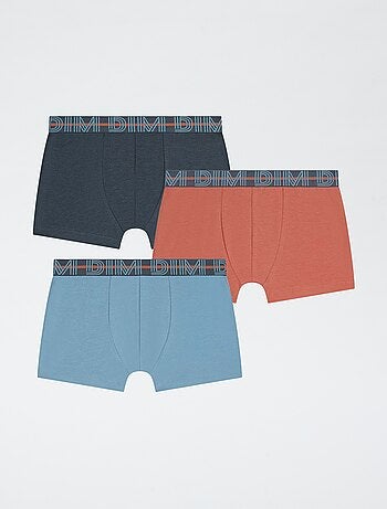 Lot de 3 boxers 'Dim' unis