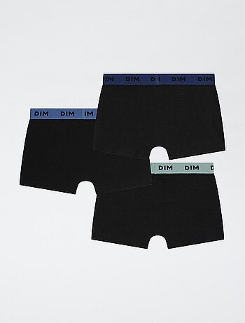 Lot de 3 boxers 'Dim' unis