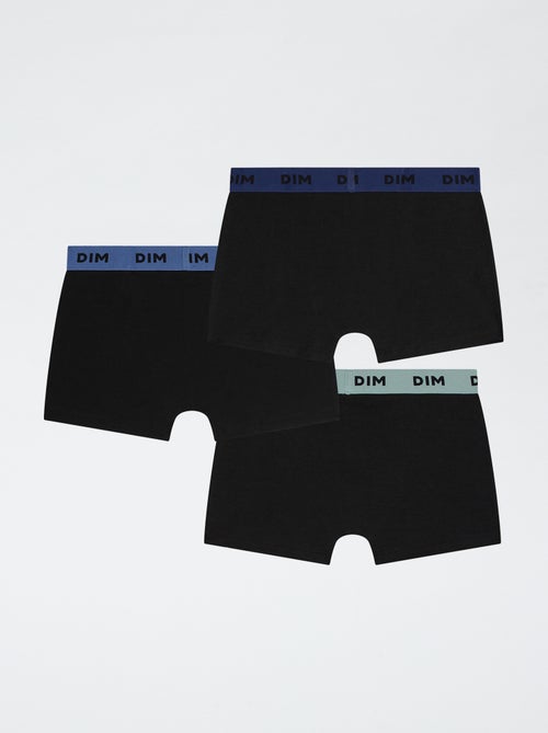 Lot de 3 boxers 'Dim' unis - Kiabi