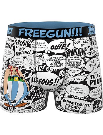 Lot de 3 boxers enfant asterix freegun