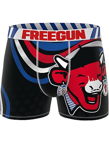 Lot de 3 boxers enfant la vache qui rit freegun