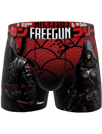 Lot de 3 boxers enfant manga comics freegun