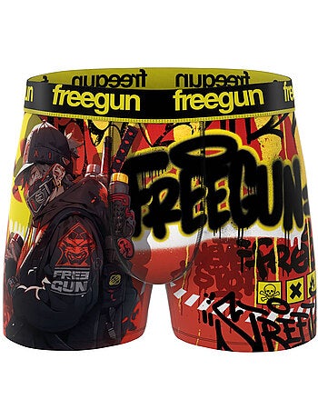 Lot de 3 boxers enfant manga comics freegun