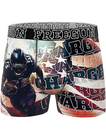 Lot de 3 boxers enfant this is america freegun