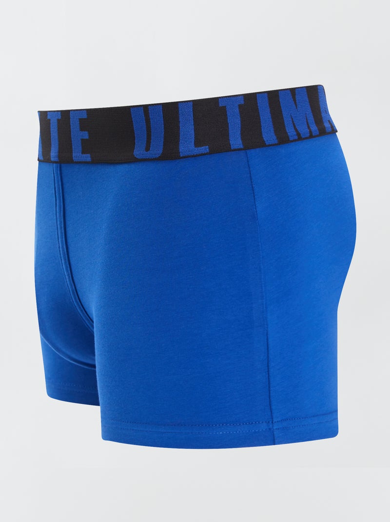 Lot de 3 boxers fantaisie GRIS - Kiabi