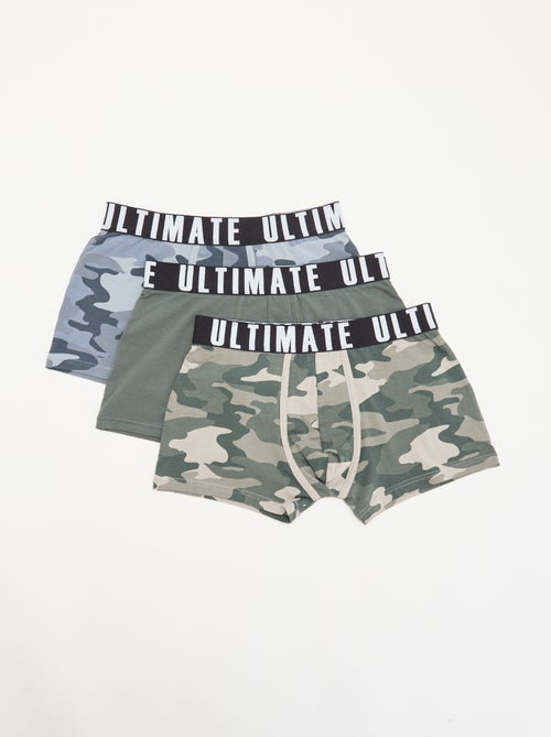 Lot de 3 boxers fantaisie - Kiabi Lot de 3 boxers fantaisie - Kiabi