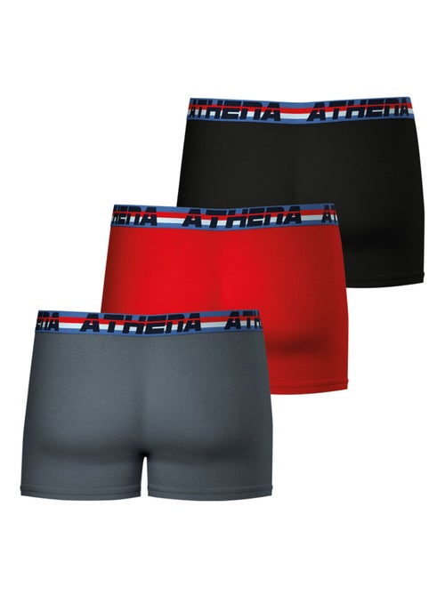 Lot de 3 boxers homme 720 stretch coton athena - Kiabi Lot de 3 boxers homme 720 stretch coton athena - Kiabi