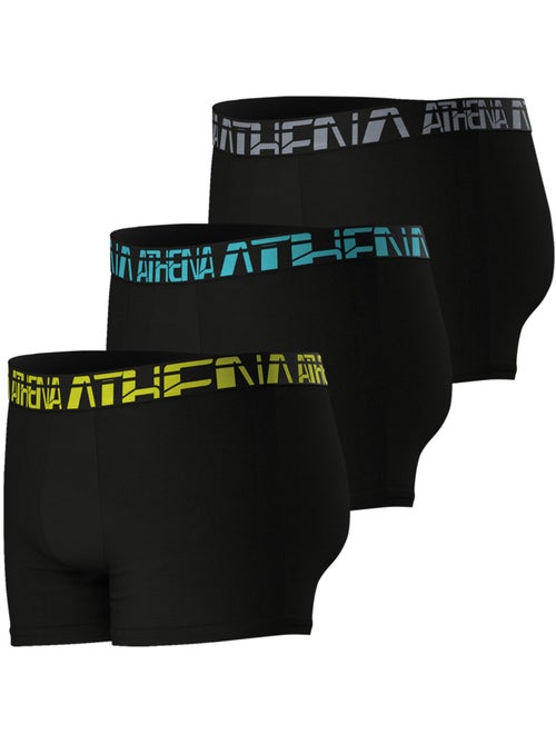 Lot de 3 boxers homme 720 stretch micro athena - Kiabi Lot de 3 boxers homme 720 stretch micro athena - Kiabi