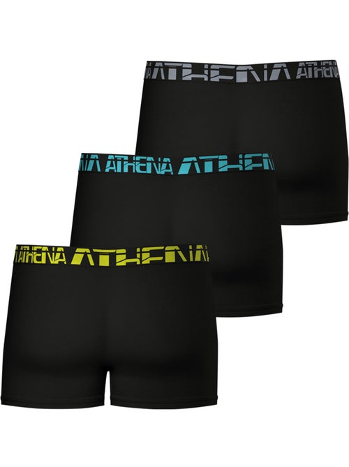 Lot de 3 boxers homme 720 stretch micro athena - Kiabi Lot de 3 boxers homme 720 stretch micro athena - Kiabi