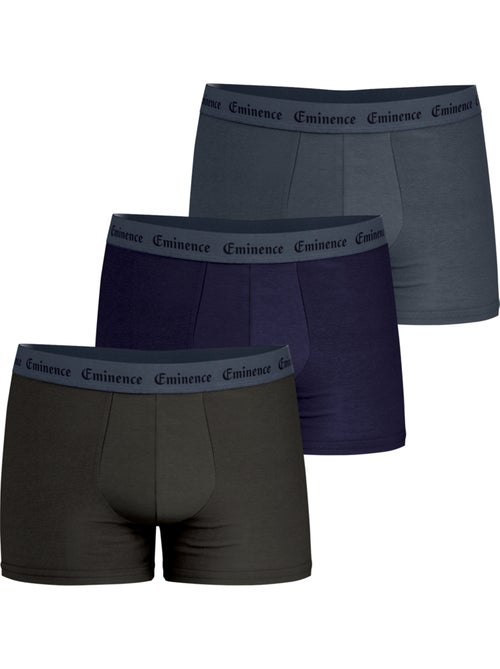 Lot de 3 boxers homme allure eminence - Kiabi Lot de 3 boxers homme allure eminence - Kiabi