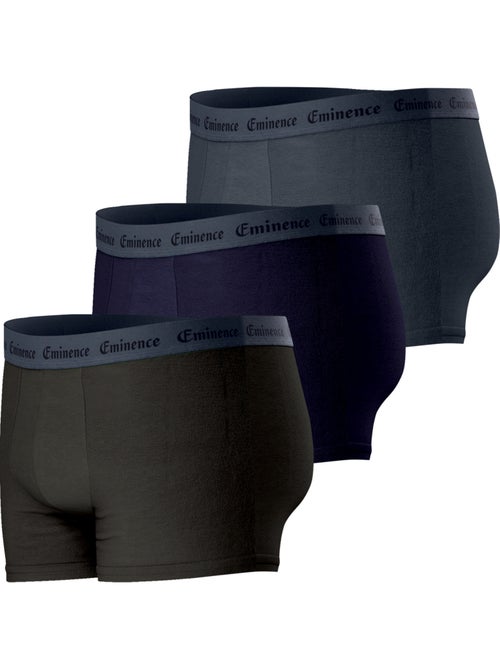 Lot de 3 boxers homme allure eminence - Kiabi Lot de 3 boxers homme allure eminence - Kiabi