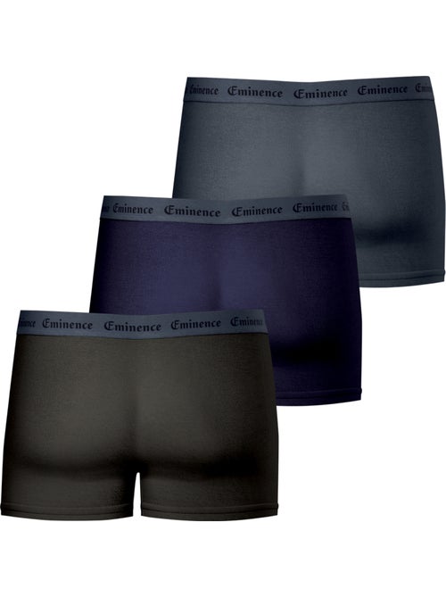 Lot de 3 boxers homme allure eminence - Kiabi Lot de 3 boxers homme allure eminence - Kiabi