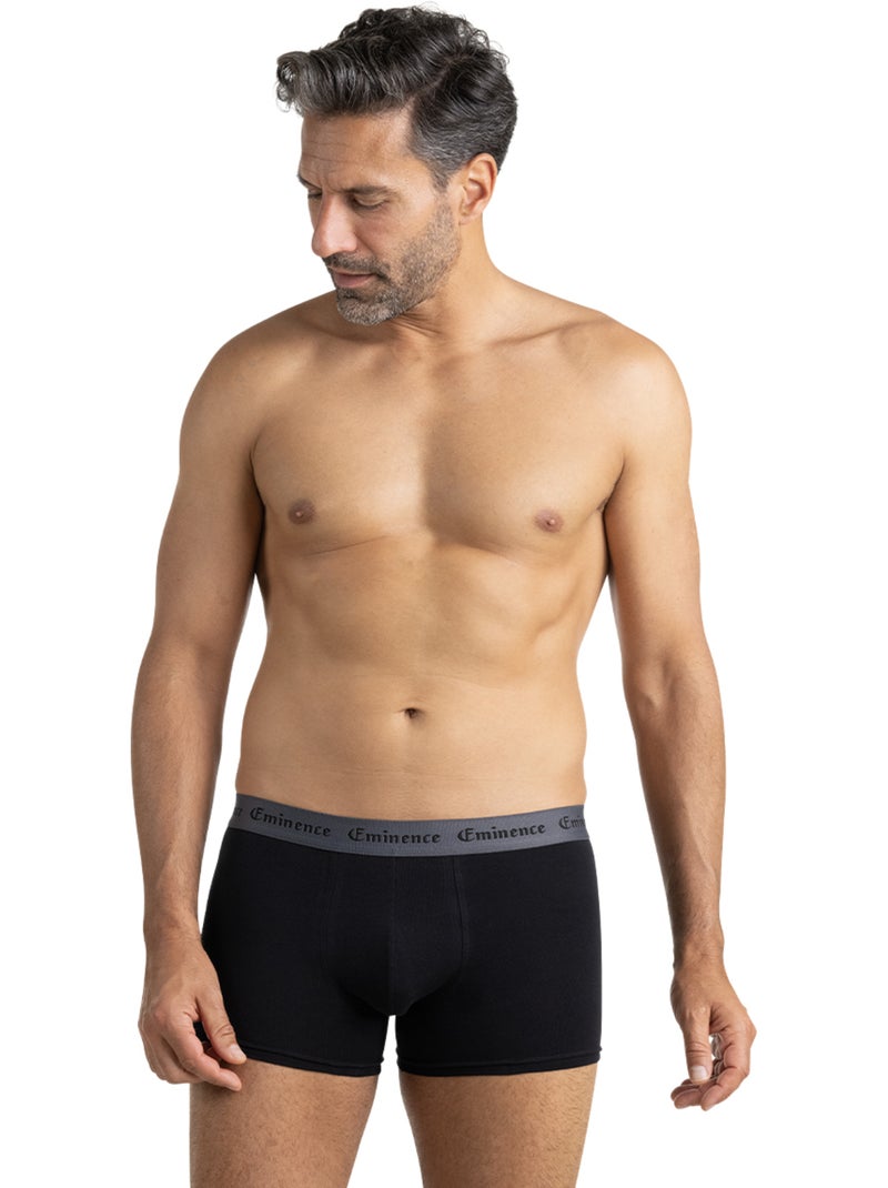 Lot de 3 boxers homme allure eminence Noir - Kiabi