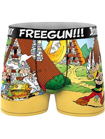 Lot de 3 boxers homme asterix freegun