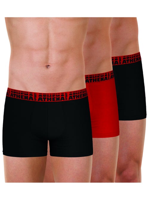 Lot de 3 boxers homme athena - Kiabi Lot de 3 boxers homme athena - Kiabi