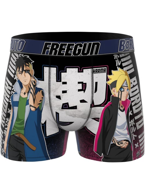 Lot de 3 boxers homme boruto freegun - Kiabi