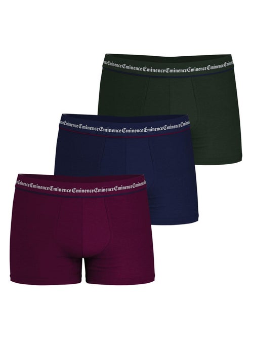 Lot de 3 boxers homme business eminence - Kiabi Lot de 3 boxers homme business eminence - Kiabi