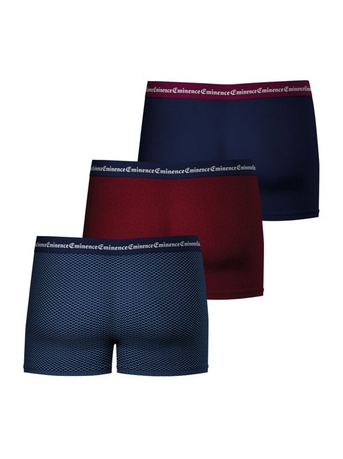 Lot de 3 boxers homme business print eminence - Kiabi