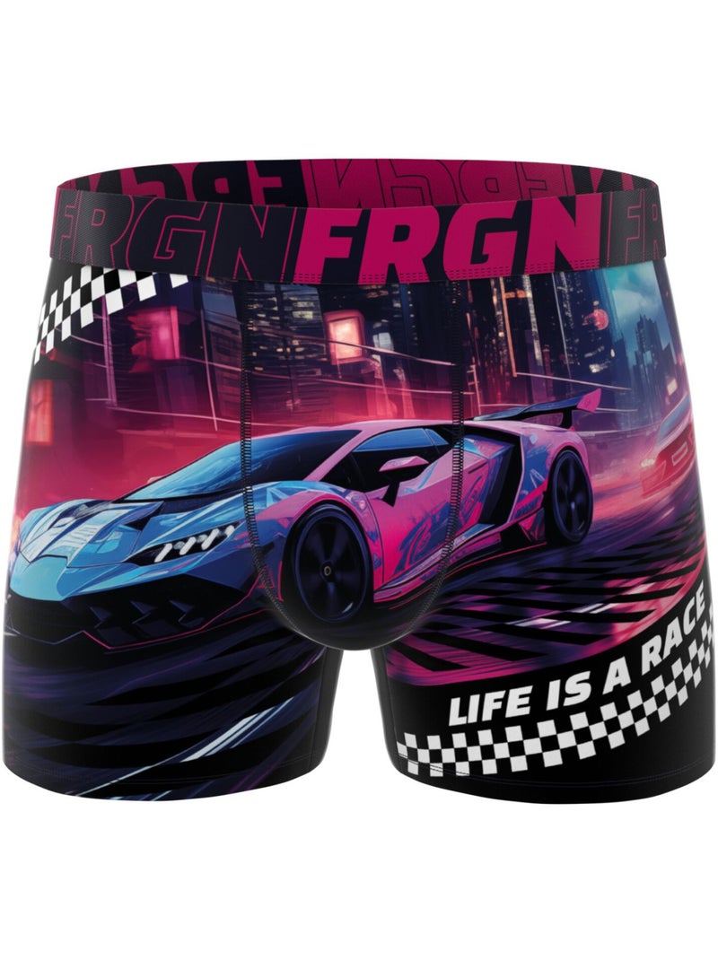 Lot de 3 boxers homme cars racing freegun Bleu - Kiabi
