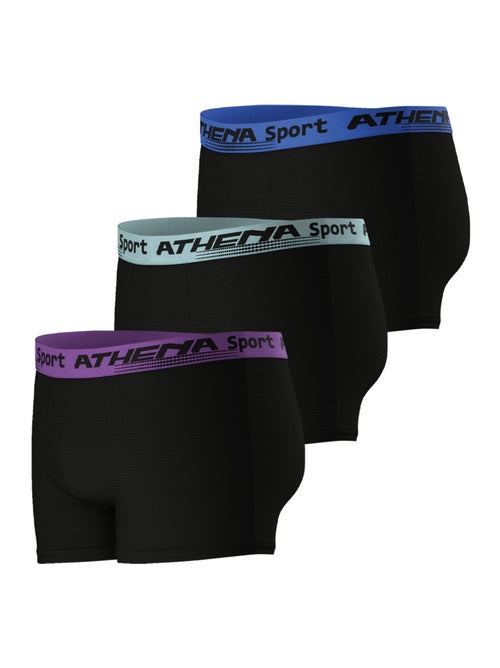 Lot de 3 boxers homme daily sport air athena - Kiabi Lot de 3 boxers homme daily sport air athena - Kiabi
