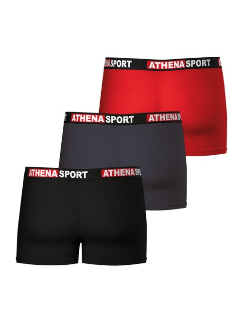 Lot de 3 boxers homme daily sport coton athena - Kiabi Lot de 3 boxers homme daily sport coton athena - Kiabi