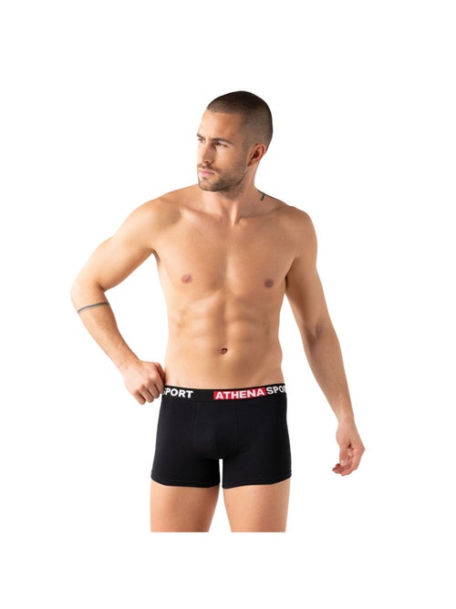 Lot de 3 boxers homme daily sport coton athena - Kiabi Lot de 3 boxers homme daily sport coton athena - Kiabi