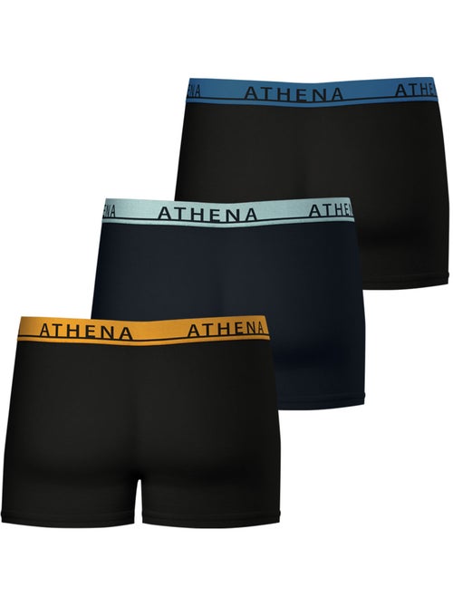 Lot de 3 boxers homme easy color athena - Kiabi Lot de 3 boxers homme easy color athena - Kiabi