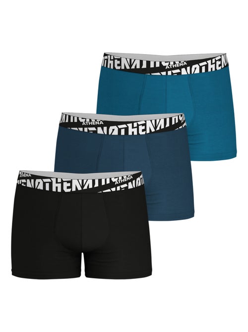 Lot de 3 boxers homme easy sport athena - Kiabi Lot de 3 boxers homme easy sport athena - Kiabi