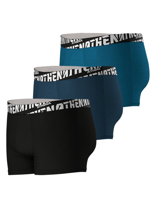 Lot de 3 boxers homme easy sport athena - Kiabi Lot de 3 boxers homme easy sport athena - Kiabi