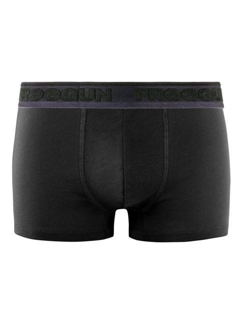 Lot de 3 boxers homme en coton signature pablo freegun - Kiabi Lot de 3 boxers homme en coton signature pablo freegun - Kiabi