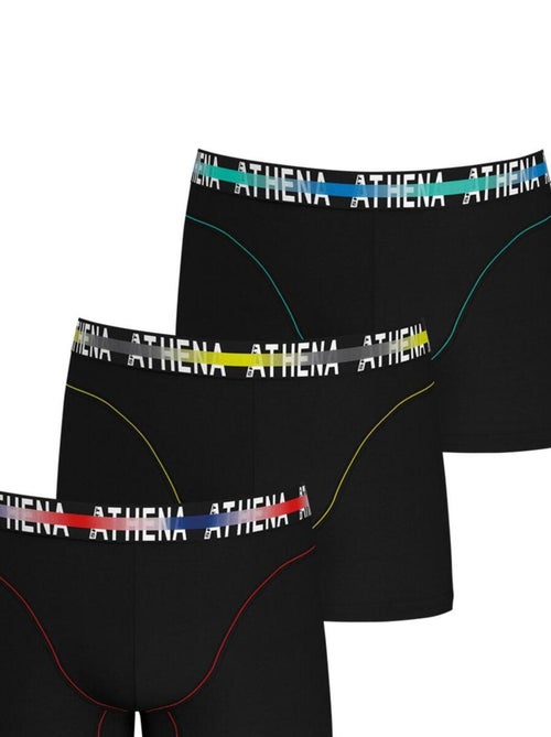 Lot de 3 boxers homme endurance 24h athena - Kiabi Lot de 3 boxers homme endurance 24h athena - Kiabi