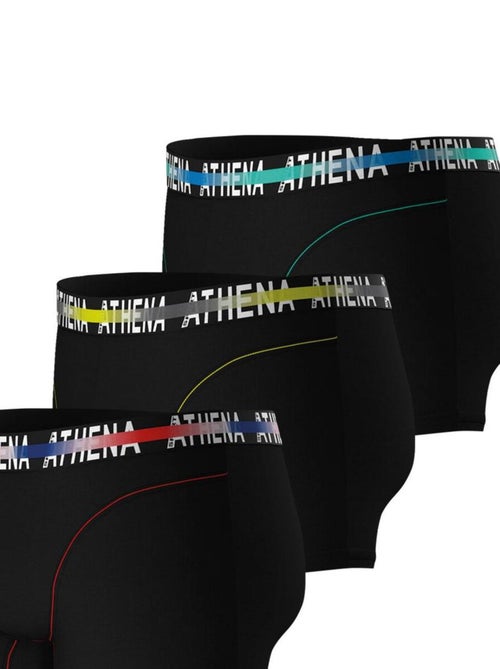 Lot de 3 boxers homme endurance 24h athena - Kiabi Lot de 3 boxers homme endurance 24h athena - Kiabi