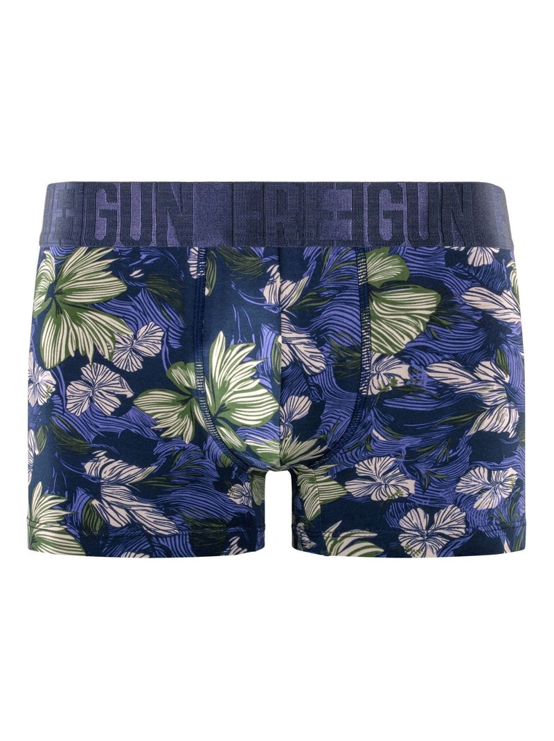 Lot de 3 boxers homme flowers  freegun Rouge - Kiabi